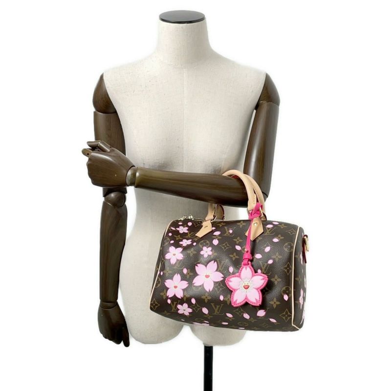 ルイヴィトン ハンドバッグ LV × TM モノグラム スピーディ・バンドリエール25 M14174 LOUIS VUITTON 2way 村上隆