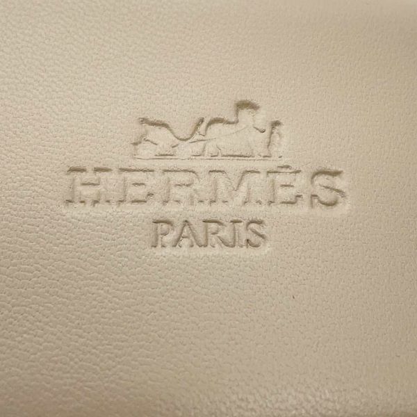 エルメス サンダル エズ30 EZE シェーヴル・ヴェロア コルク レディースサイズ37 HERMES 靴 ウェッジソール Hロゴ