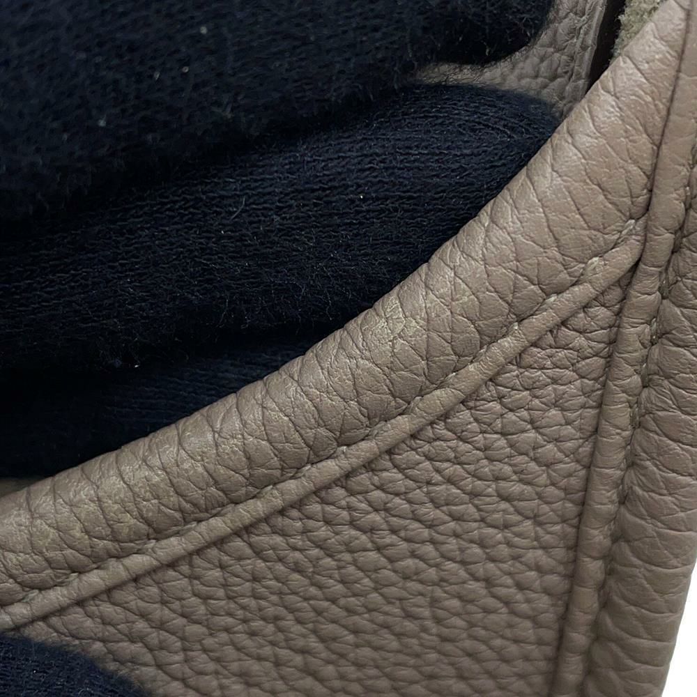 エルメス ショルダーバッグ エブリン3 PM グリアスファルト/シルバー金具 トリヨンモーリス C刻印 HERMES Evelyne