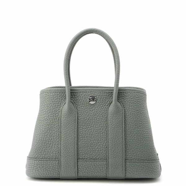 エルメス トートバッグ ネオ・ガーデン 23 ガーデンパーティ ヴェールアマンド/シルバー金具 ネゴンダ K刻印