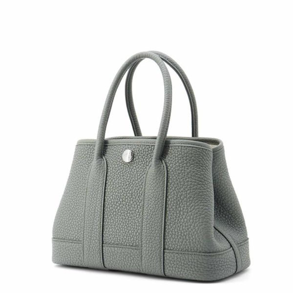 エルメス トートバッグ ネオ・ガーデン 23 ガーデンパーティ ヴェールアマンド/シルバー金具 ネゴンダ K刻印