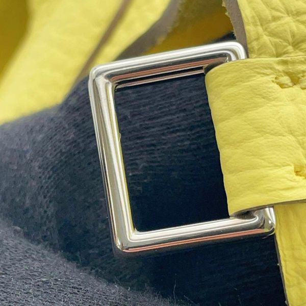 エルメス ハンドバッグ ピコタンロックPM リモンチェッロ/シルバー金具 トリヨンクレマンス B刻印