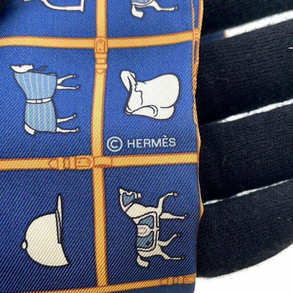 エルメス スカーフ ツイリー 馬着 Couvertures et Tenues de jour HERMES シルクツイル 2022秋冬