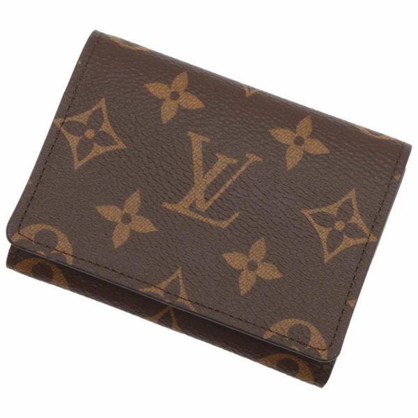 ルイヴィトン カードケース モノグラム アンヴェロップ・カルト・ドゥ・ヴィジット M63801 LOUIS VUITTON ヴィトン 名刺入れ