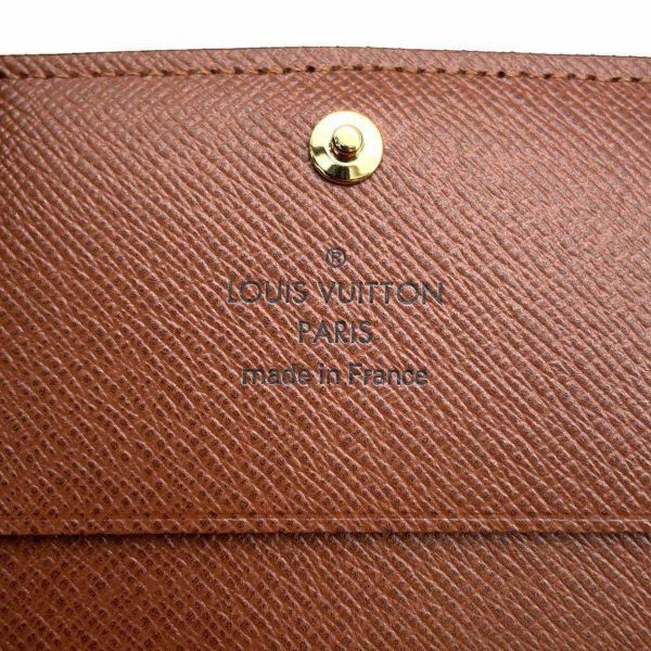 ルイヴィトン カードケース モノグラム アンヴェロップ・カルト・ドゥ・ヴィジット M63801 LOUIS VUITTON ヴィトン 名刺入れ