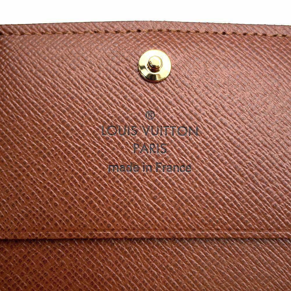 ルイヴィトン カードケース モノグラム アンヴェロップ・カルト・ドゥ・ヴィジット M63801 LOUIS VUITTON ヴィトン 名刺入れ