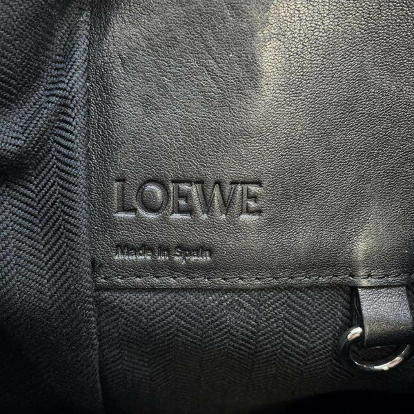 ロエベ ハンドバッグ ハンモック ミディアム カーフレザー LOEWE 2way 黒