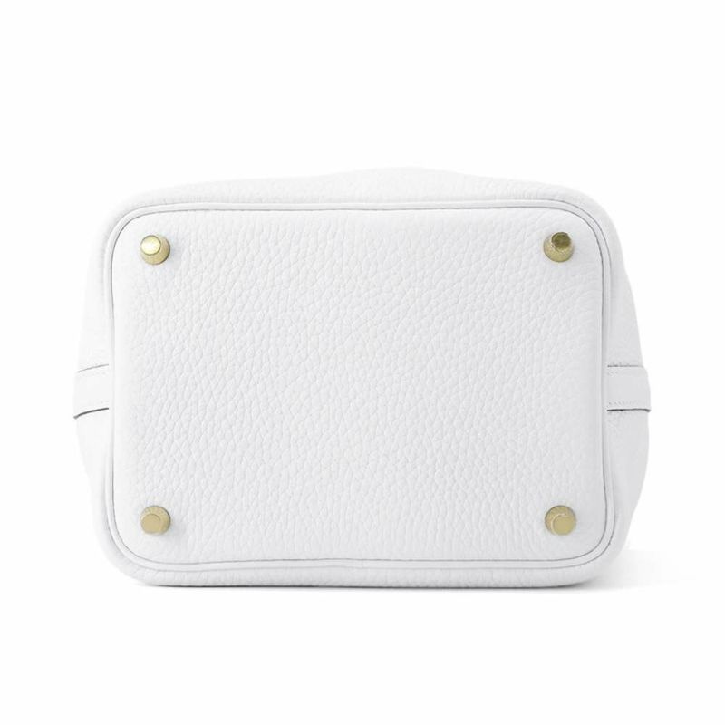 エルメス ピコタンロックPM エクラ ニューホワイト/セサミ/ゴールド金具 トリヨンクレマンス/スイフト K刻印 白