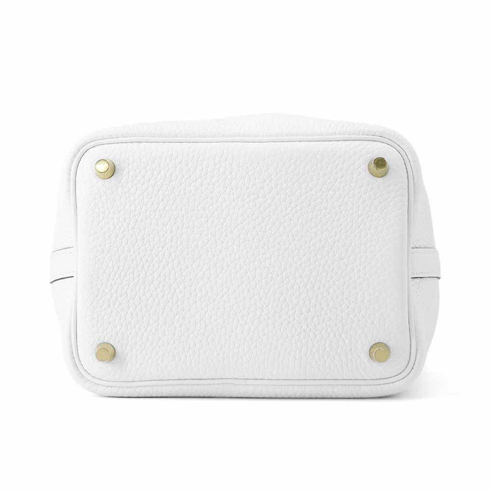 エルメス ピコタンロックPM エクラ ニューホワイト/セサミ/ゴールド金具 トリヨンクレマンス/スイフト K刻印 白