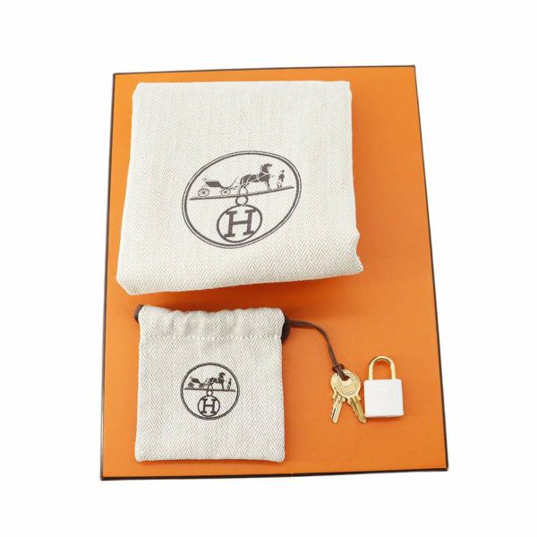 エルメス ピコタンロックPM エクラ ニューホワイト/セサミ/ゴールド金具 トリヨンクレマンス/スイフト K刻印 白