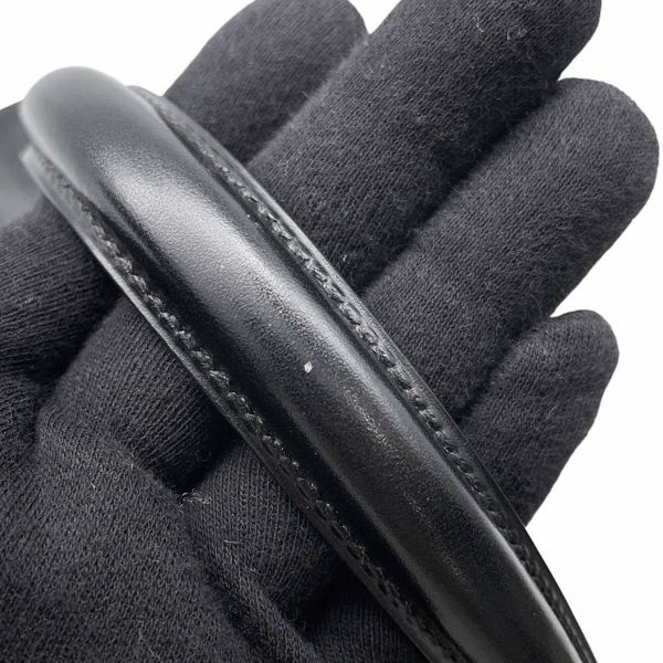 エルメス ハンドバッグ ケリー28 外縫い ブラック/ゴールド金具 ボックスカーフ □C刻印 HERMES Kelly 2wayバッグ 黒