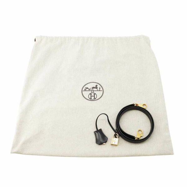 エルメス ハンドバッグ ケリー28 外縫い ブラック/ゴールド金具 ボックスカーフ □C刻印 HERMES Kelly 2wayバッグ 黒