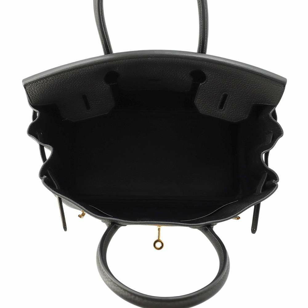 エルメス バーキン30 ブラック/ゴールド金具 トゴ Y刻印 HERMES Birkin ハンドバッグ 黒