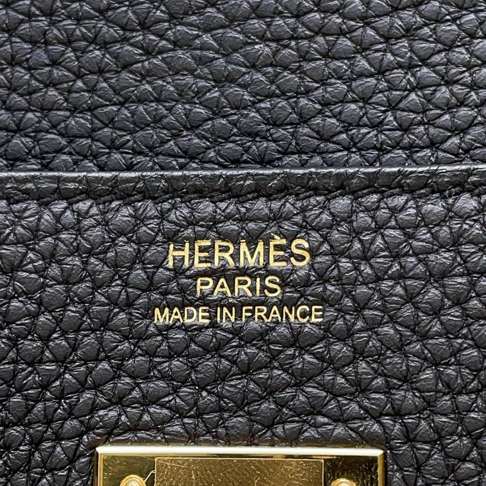 エルメス バーキン30 ブラック/ゴールド金具 トゴ Y刻印 HERMES Birkin ハンドバッグ 黒