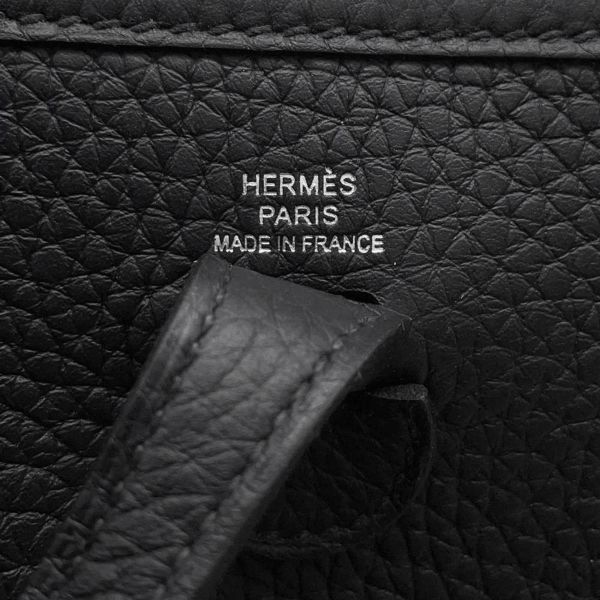 エルメス ショルダーバッグ エブリンTPM ブラック/シルバー金具 トリヨンクレマンス K刻印 黒