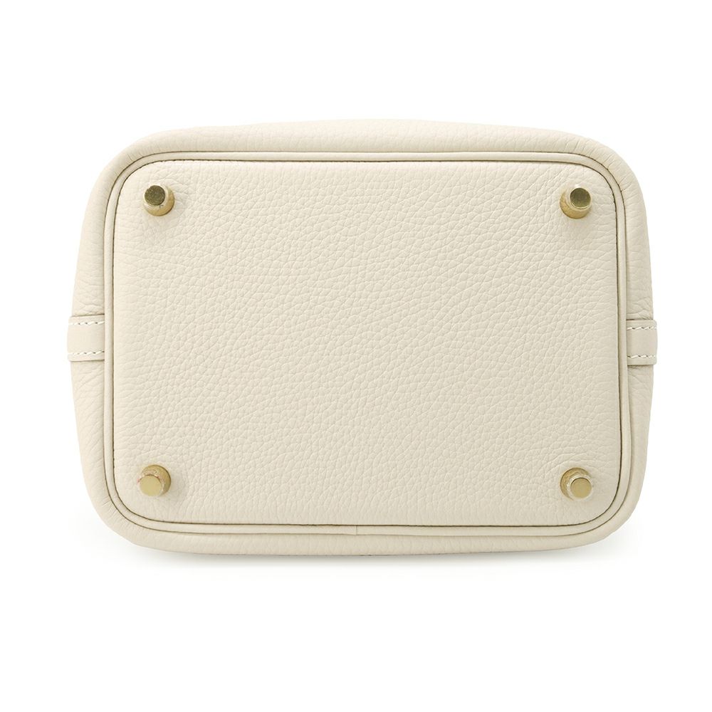 エルメス ハンドバッグ ピコタンロックPM クレ/ゴールド金具 トリヨンクレマンス K刻印 HERMES