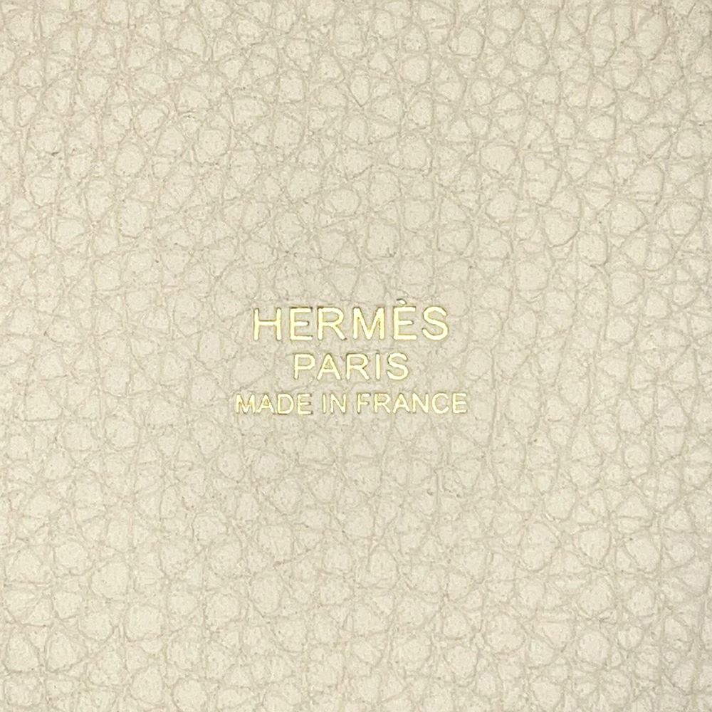 エルメス ハンドバッグ ピコタンロックPM クレ/ゴールド金具 トリヨンクレマンス K刻印 HERMES