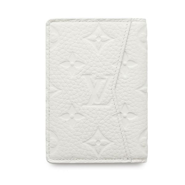 ルイヴィトン カードケース モノグラム トリヨンレザー オーガナイザー・ドゥ ポッシュ M83070 白