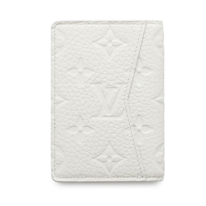 ルイヴィトン カードケース モノグラム トリヨンレザー オーガナイザー・ドゥ ポッシュ M83070 白