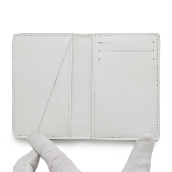 ルイヴィトン カードケース モノグラム トリヨンレザー オーガナイザー・ドゥ ポッシュ M83070 白