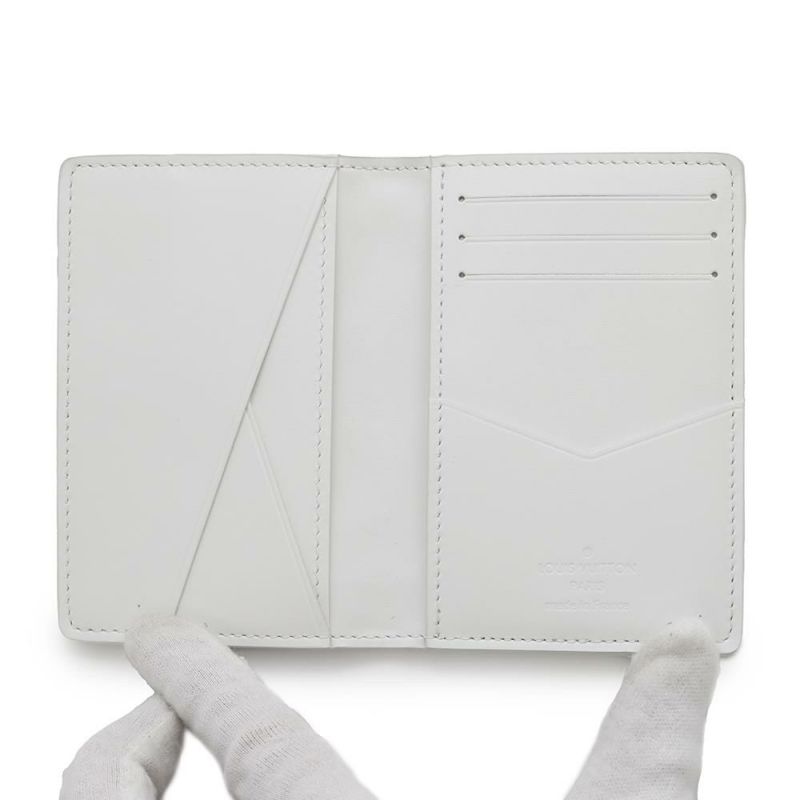 ルイヴィトン カードケース モノグラム トリヨンレザー オーガナイザー・ドゥ ポッシュ M83070 白