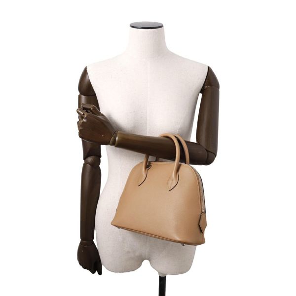 エルメス ボリード1923 25 ヴェルソ チャイ/モーヴシルベストル/シルバー金具 エバーカラー Z刻印 2wayショルダー