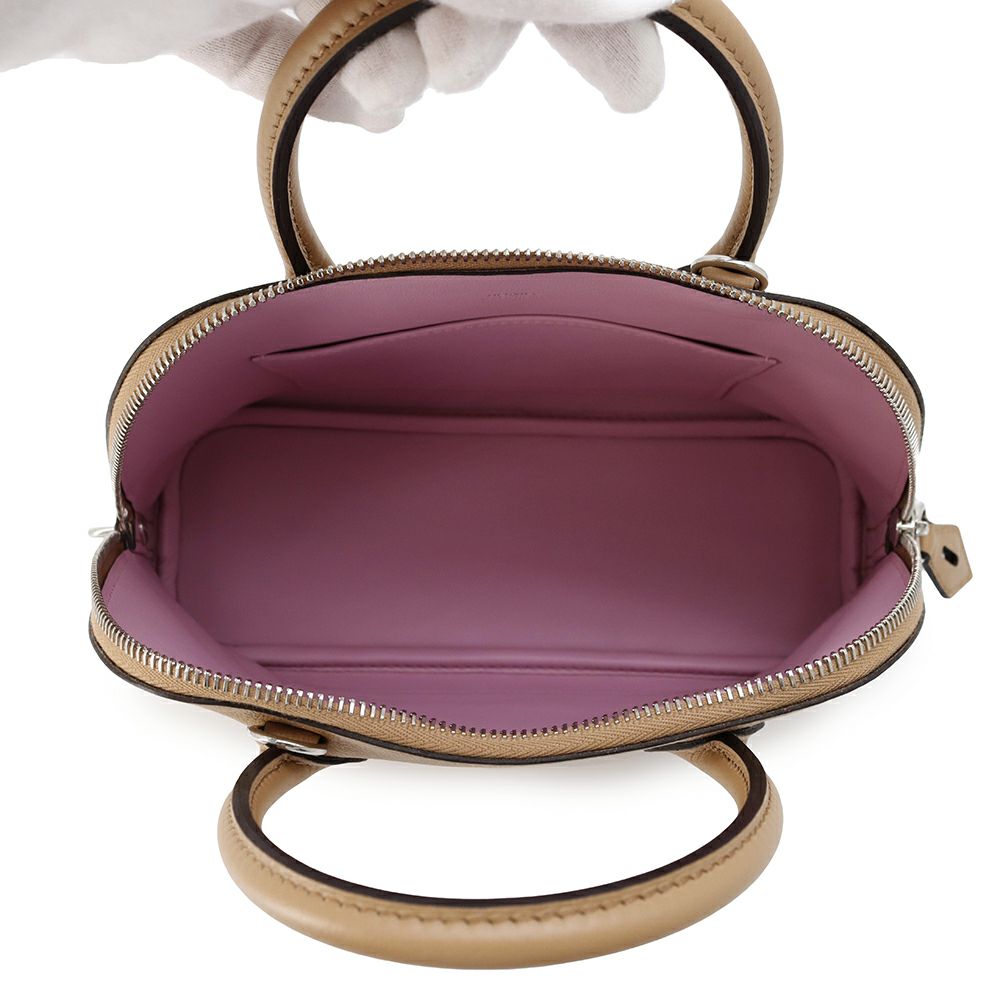 エルメス ボリード1923 25 ヴェルソ チャイ/モーヴシルベストル/シルバー金具 エバーカラー Z刻印 2wayショルダー