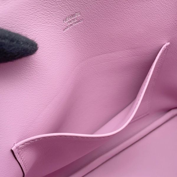 エルメス ボリード1923 25 ヴェルソ チャイ/モーヴシルベストル/シルバー金具 エバーカラー Z刻印 2wayショルダー