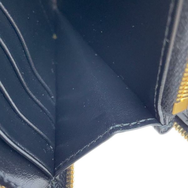 ボッテガヴェネタ 長財布 カセット マキシイントレチャート 649607 BOTTEGA VENETA ラウンドファスナー 財布 黒