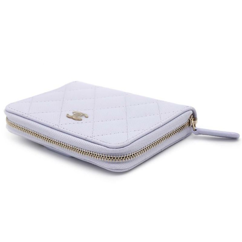 シャネル 二つ折り財布 マトラッセ スモールウォレット ココマーク キャビアスキン AP4652 CHANEL 財布