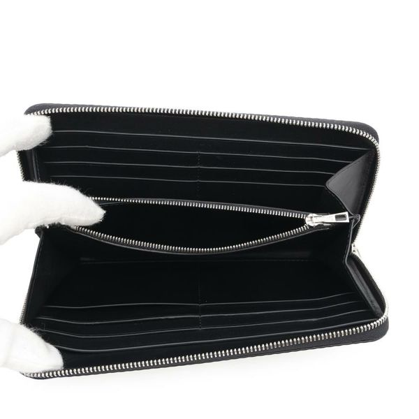 ロエベ 長財布 ジップアラウンド ウォレット カーフレザー C779T12X01 LOEWE 黒