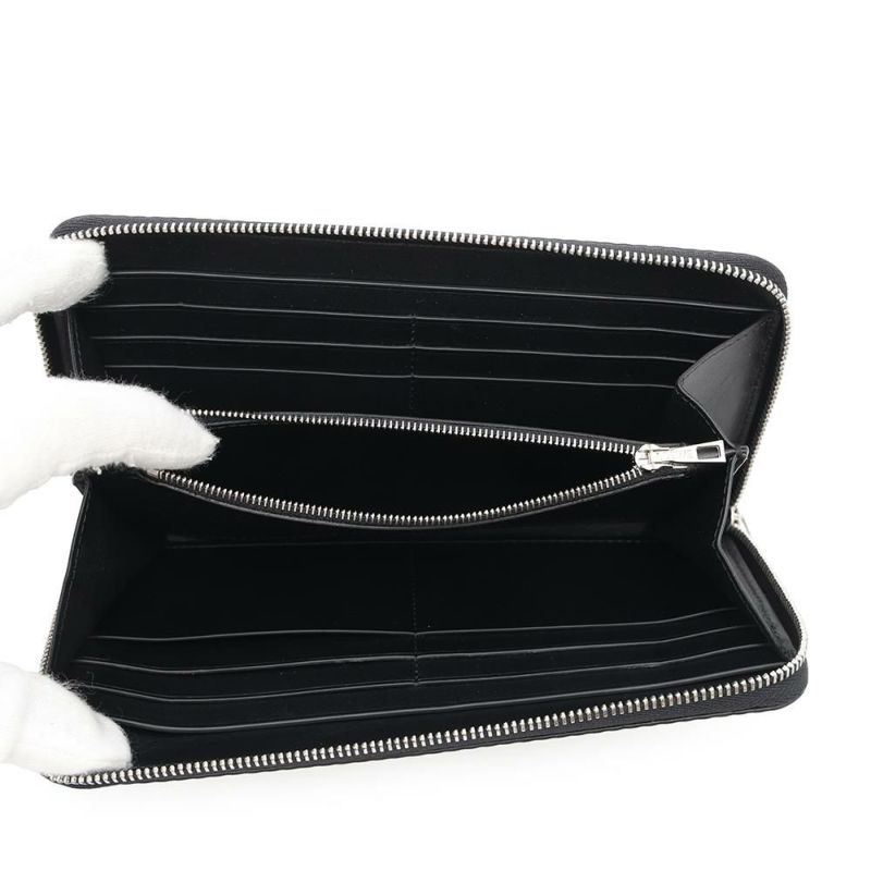 ロエベ 長財布 ジップアラウンド ウォレット カーフレザー C779T12X01 LOEWE 黒