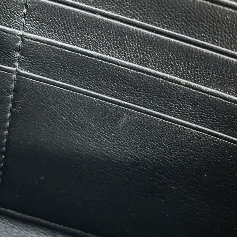 バレンシアガ 長財布 クラッシュ コンチネンタル ウォレット カーフレザー 766447 BALENCIAGA 黒