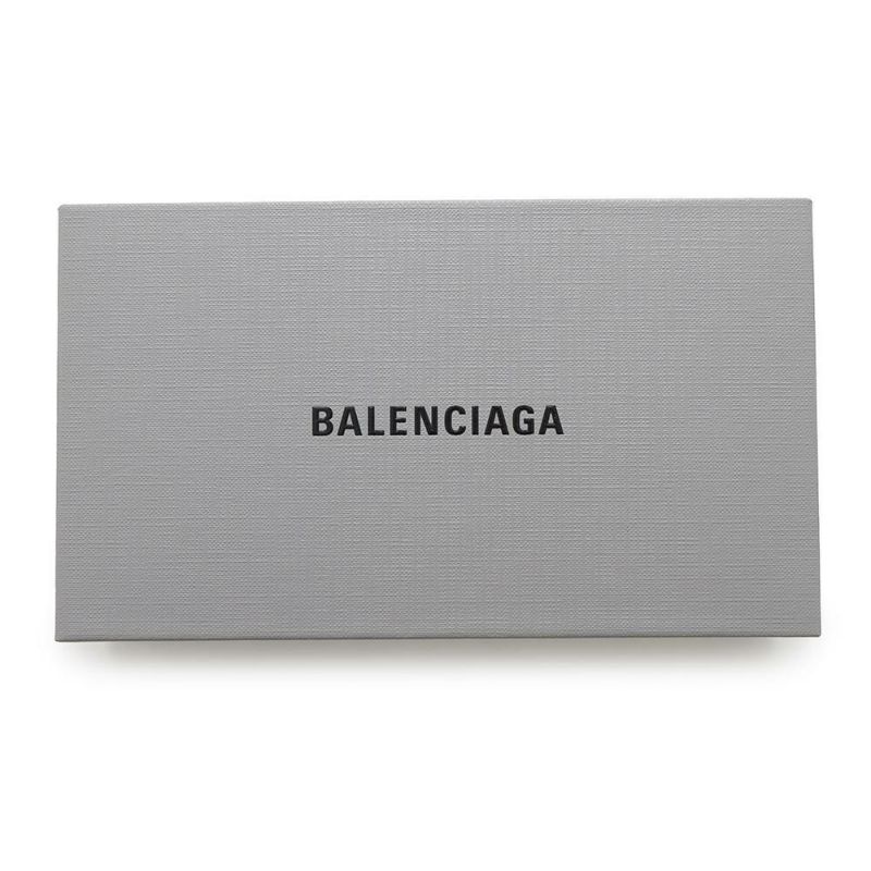 バレンシアガ 長財布 クラッシュ コンチネンタル ウォレット カーフレザー 766447 BALENCIAGA 黒