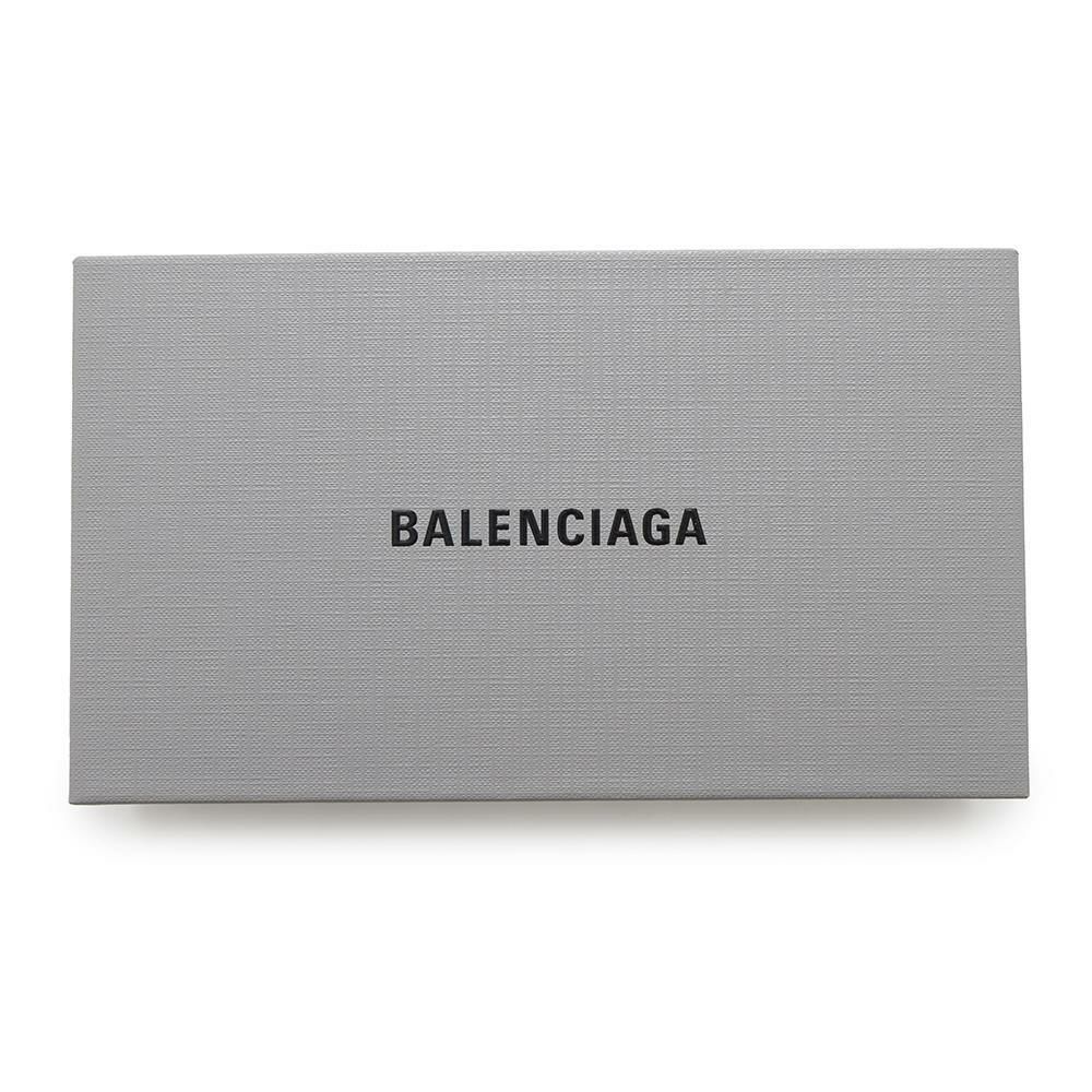 バレンシアガ 長財布 クラッシュ コンチネンタル ウォレット カーフレザー 766447 BALENCIAGA 黒