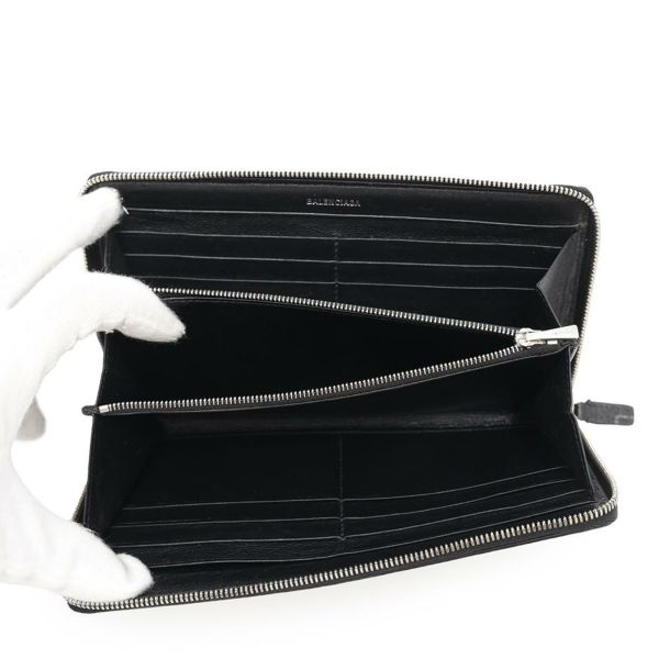 バレンシアガ 長財布 キャッシュ コンチネンタル ウォレット 594317 BALENCIAGA 黒