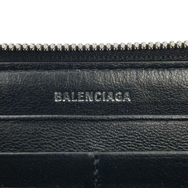 バレンシアガ 長財布 キャッシュ コンチネンタル ウォレット 594317 BALENCIAGA 黒