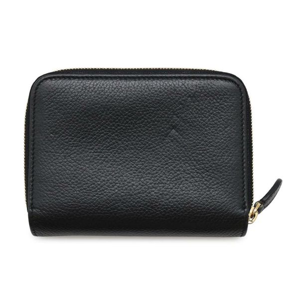 バレンシアガ 二つ折り財布 ロゴ コンパクトウォレット レザー 650871 BALENCIAGA 黒