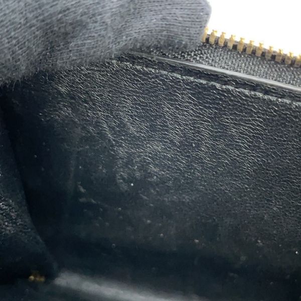 バレンシアガ 二つ折り財布 ロゴ コンパクトウォレット レザー 650871 BALENCIAGA 黒