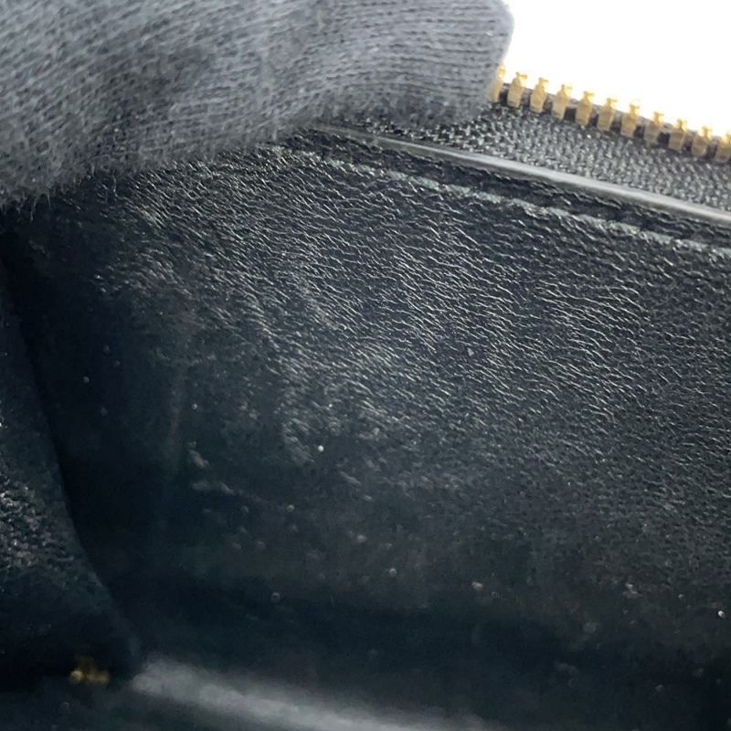 バレンシアガ 二つ折り財布 ロゴ コンパクトウォレット レザー 650871 BALENCIAGA 黒