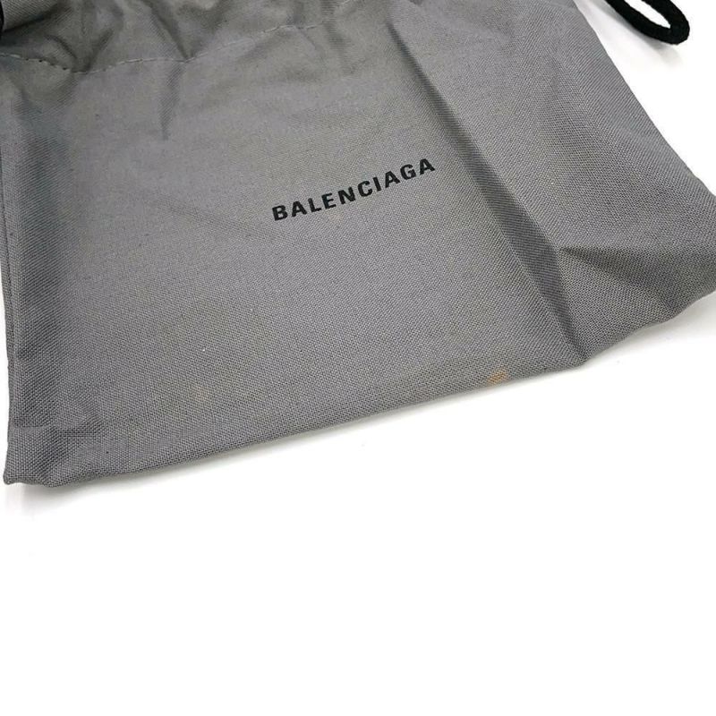 バレンシアガ 二つ折り財布 ロゴ コンパクトウォレット レザー 650871 BALENCIAGA 黒