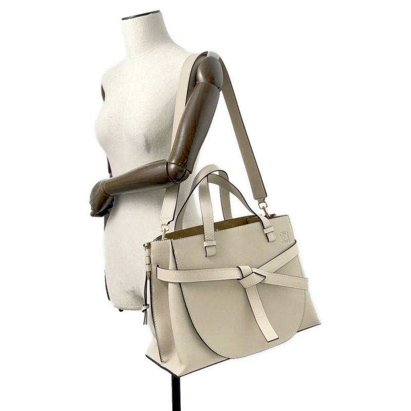 ロエベ トートバッグ ゲート トップハンドル レザー 321.12.U60 LOEWE 2way