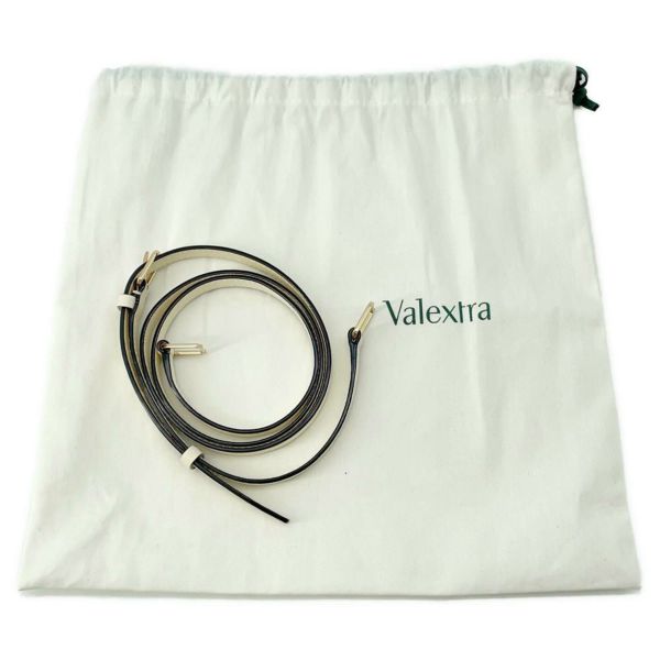 ヴァレクストラ ハンドバッグ イジィデ マイクロ V5E23-28-W-OC Valextra 2way 白