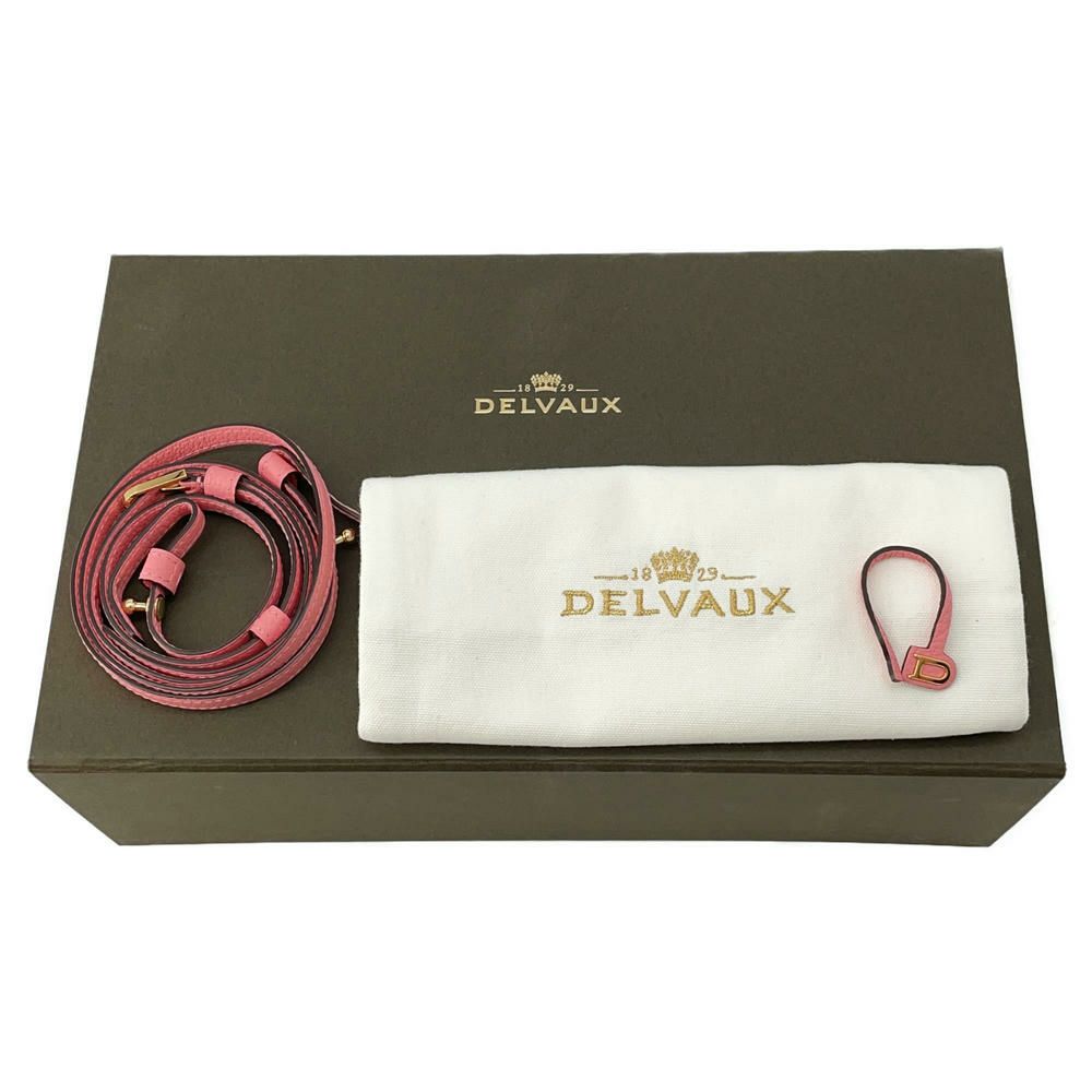 デルヴォー ハンドバッグ クールボックス ナノ AA0567AQY021XDO DELVAUX 2way デルボー