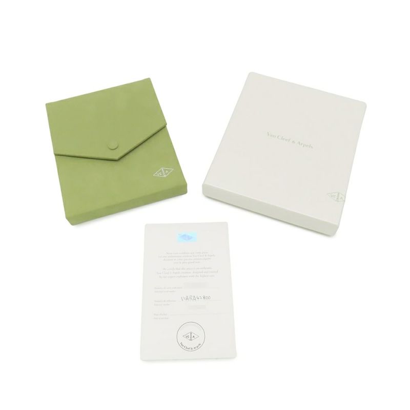 ヴァンクリーフ&アーペル ネックレス ヴィンテージ アルハンブラ ネックレス 10モチーフ マザーオブパール K18YG VCARA42800