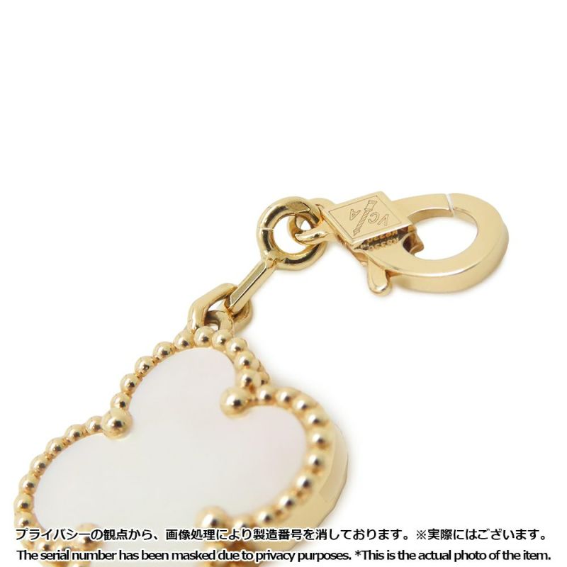 ヴァンクリーフ＆アーペル ブレスレット ヴィンテージ アルハンブラ 5モチーフ マザーオブパール K18YGイエローゴールド VCARA41800