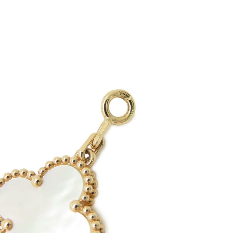 ヴァンクリーフ＆アーペル ブレスレット ヴィンテージ アルハンブラ 5モチーフ マザーオブパール K18YGイエローゴールド VCARA41800