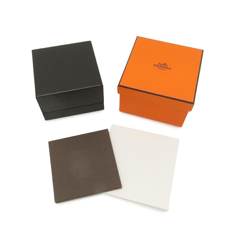 エルメス リング シェーヌダンクル コントゥール ダブル リング ダイヤ 76P 0.48ct K18WGホワイトゴールド サイズ54