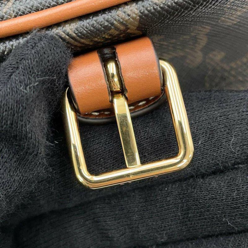 セリーヌ ショルダーバッグ ミディアム フォルコ トリオンフ 191502 CELINE ブラウン