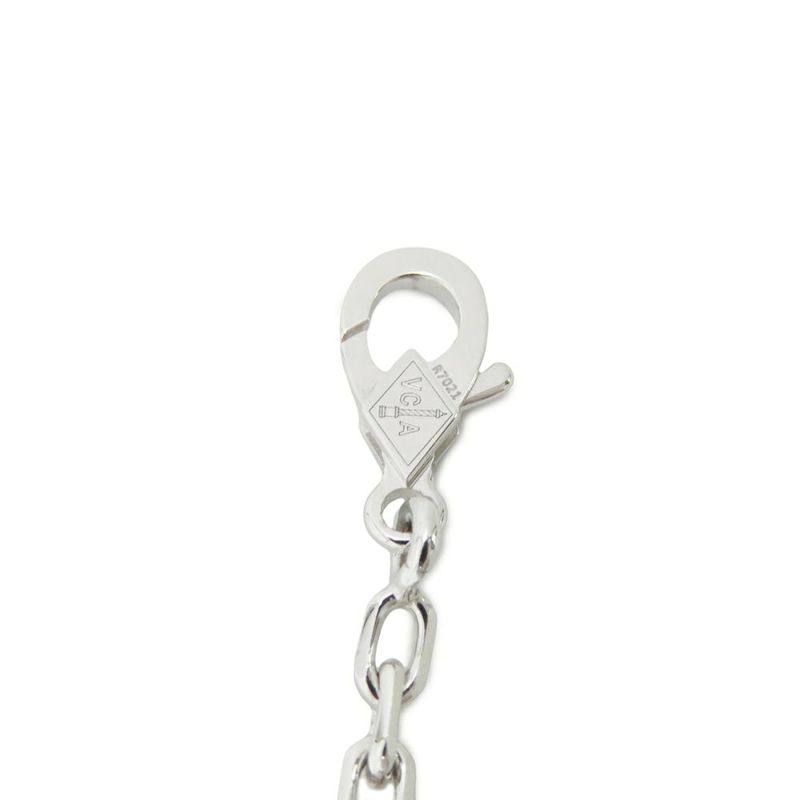 ヴァンクリーフ&アーペル ネックレス ヴィンテージ アルハンブラ ロングネックレス 20モチーフ ピーターサイト K18WG VCARP7S500